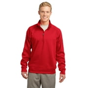 Sport-Tek Tech Fleece 1/4 Zip Pullover-XS (True Red)