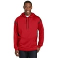 thumbnail image 1 of Sport-Tek Tech Fleece Colorblock Hooded Sweatshirt, 1 of 1