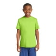 thumbnail image 1 of Sport-Tek Tee (YST350) Lime Shock, S, 1 of 6