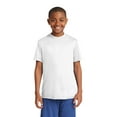 thumbnail image 1 of Sport-Tek Tee (YST350) White, L, 1 of 6