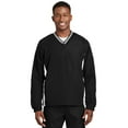 thumbnail image 1 of Sport-Tek Tipped V-Neck Raglan Wind Shirt, 1 of 1