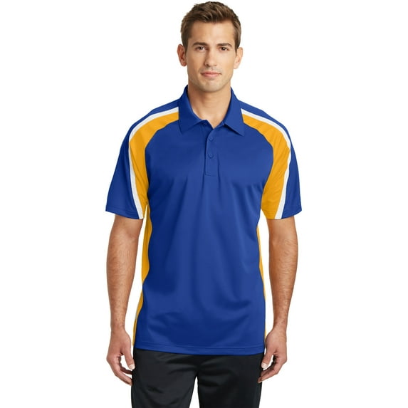 Sport-TekÂ® Tricolor Micropique Sport-WickÂ® Polo. ST654