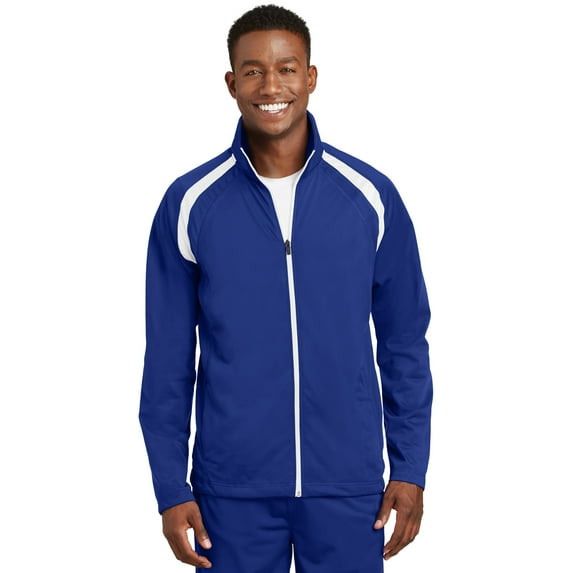 Sport-Tek Tricot Track Jacket. JST90