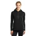 thumbnail image 1 of Sport-Tek WoMen's Sport-Wick Fleece Colorblock Hooded Pullover - LST235, 1 of 1