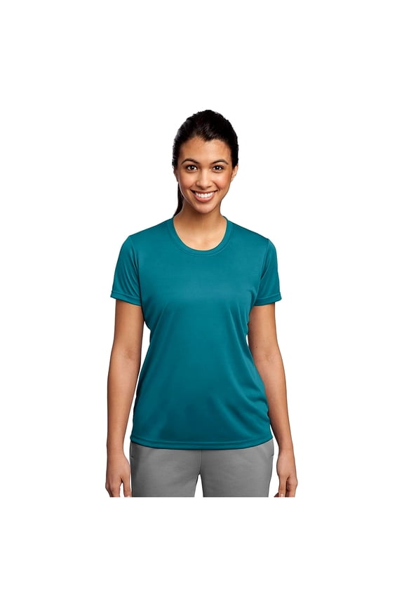 Ladies PosiCharge Competitor Tee. LST350 - XXL Forest Green