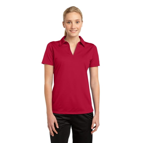 Sport-Tek Women’S Posicharge Active Textured Polo. Lst690.