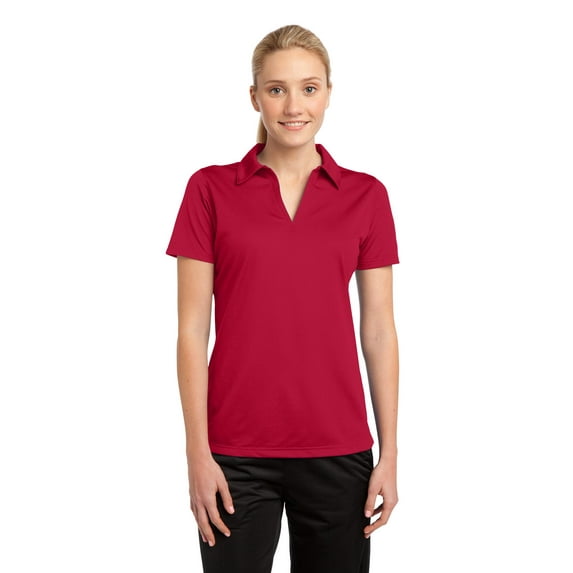 Sport-Tek Women’S Posicharge Active Textured Polo. Lst690.