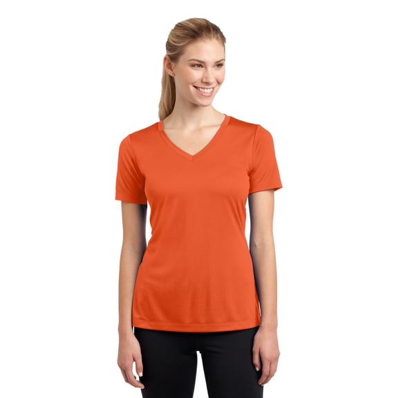 Sport-Tek Women’S Posicharge Competitor V-Neck Tee. Lst353.