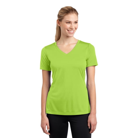 Sport-Tek Women’S Posicharge Competitor V-Neck Tee. Lst353.