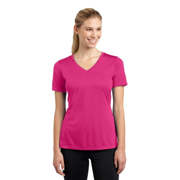 Sport-Tek Women’S Posicharge Competitor V-Neck Tee. Lst353.