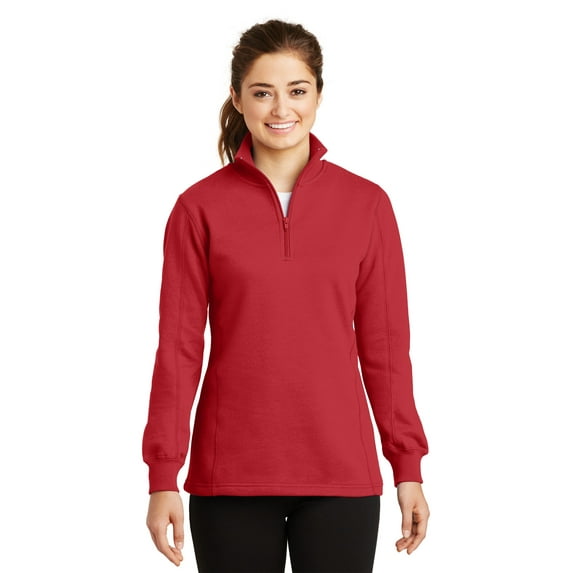 Sport Tek Women's 1/4 Zip Sweatshirt