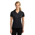 thumbnail image 1 of Sport-Tek Women's 100 Percent Polyester Side Blocked Micropique Polo. LST655, 1 of 4