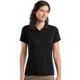 thumbnail image 1 of Sport-Tek Women's 5-Button Placket Knit Collar Polo Shirt_Black_Medium, 1 of 4