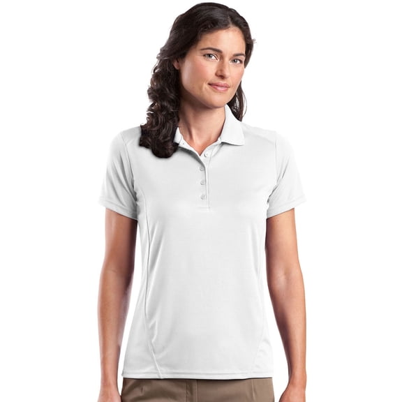 Sport-Tek Women's 5-Button Placket Knit Collar Polo Shirt
