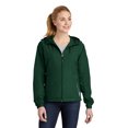 thumbnail image 1 of Sport-Tek Women's Colorblock Hooded Shell Jacket, 1 of 5