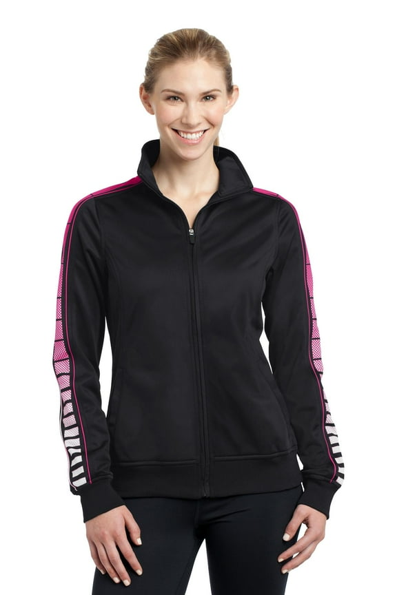 Sport Tek Women's Comfortable Tricot Track Jacket