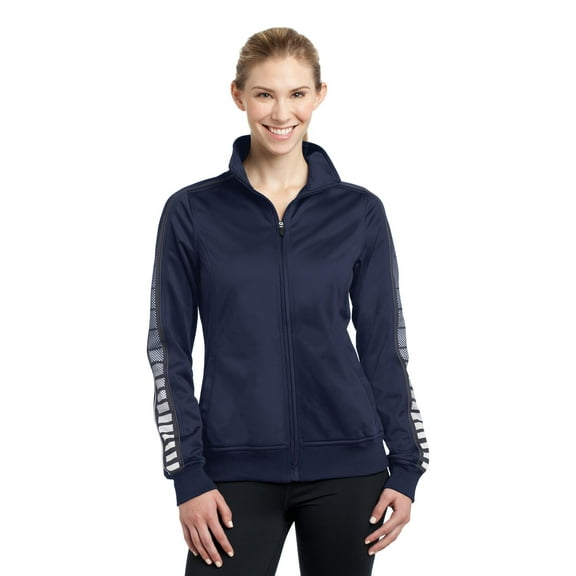 Sport Tek Women's Comfortable Tricot Track Jacket