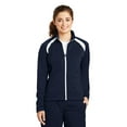 thumbnail image 1 of Sport-Tek Women's Comfortable Tricot Track Jacket, 1 of 5