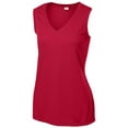 thumbnail image 1 of Sport-Tek Women's Competitor V-Neck Sleeveless T-Shirt, 1 of 1