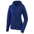 thumbnail image 1 of Sport-Tek Women's Fleece Full-Zip Hooded Jacket, 1 of 2