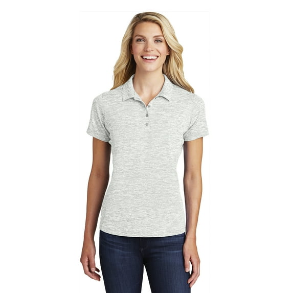 Sport Tek Women's PosiCharge Electric Heather Polo
