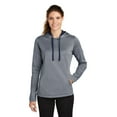 thumbnail image 1 of Sport-Tek Women's PosiCharge Sport-Wick Heather Fleece Hooded Pullover. LST264, 1 of 4