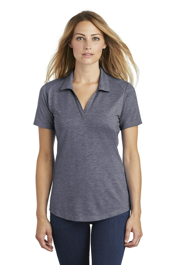 Women's PosiCharge Tri-Blend Wick ing Polo. LST405