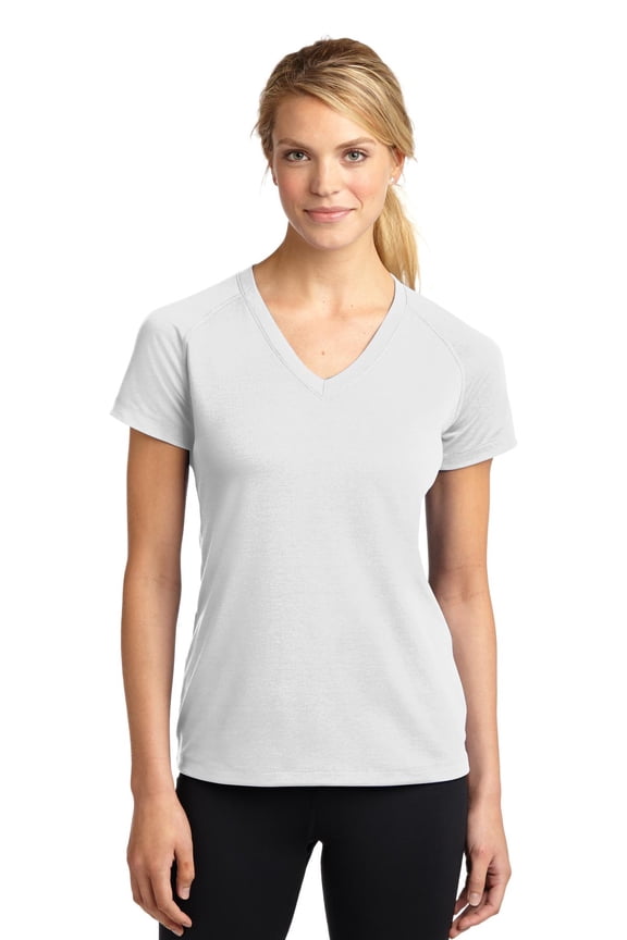 Women's Short Sleeve Ultimate Performance V-Neck Tee - LST700