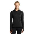 thumbnail image 1 of Sport-Tek Women's Sport-Wick Stretch 1/2-Zip Pullover. LST850, 1 of 3