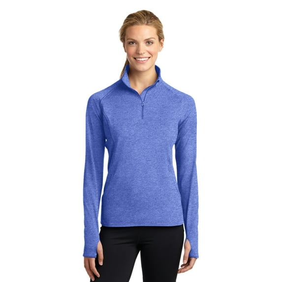 Sport-Tek Women's Sport-Wick Stretch 1/2-Zip Pullover - LST850