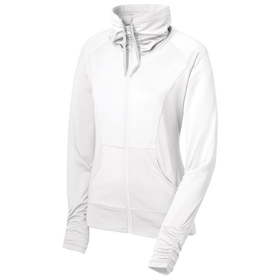 Sport-Tek Women's Sport-Wick Stretchable Full-Zip Jacket