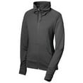 thumbnail image 1 of Sport-Tek Women's Sport-Wick Stretchable Full-Zip Jacket, 1 of 3