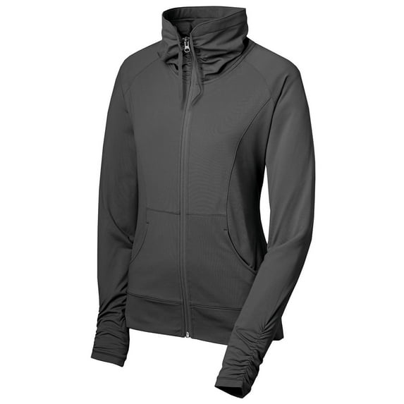 Sport-Tek Women's Sport-Wick Stretchable Full-Zip Jacket