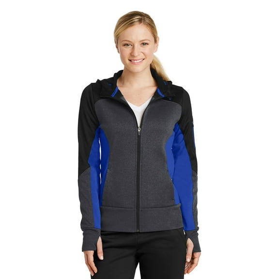 Sport-Tek Women's Tech Full-Zip Hooded Jacket