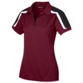 thumbnail image 1 of Sport-Tek Women's Tricolor Shoulder Polo Shirt, 1 of 1