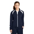 thumbnail image 1 of Sport Tek Women's Tricot Track Jacket, 1 of 2