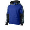 thumbnail image 1 of Sport-Tek YST231 Youth Sport-Wick Mineral Freeze Fleece Colorblock Hooded Pullover, Mens Hoodies and Sweatshirts, 1 of 1