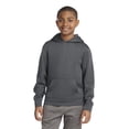 thumbnail image 1 of Sport-Tek YST244 Youth Sport-Wick Fleece Hooded Pullover, Dark Smoke Grey, L, 1 of 1