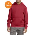 thumbnail image 1 of Sport-Tek YST244 Youth Sport-Wick Fleece Hooded Pullover, Deep Red, L, Boys Hoodies and Sweatshirts, 1 of 1