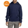 thumbnail image 1 of Sport-Tek YST244 Youth Sport-Wick Fleece Hooded Pullover, Navy, XS, Boys Hoodies and Sweatshirts, 1 of 1