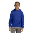 thumbnail image 1 of Sport-Tek YST244 Youth Sport-Wick Fleece Hooded Pullover, True Royal, XL, Boys Hoodies and Sweatshirts, 1 of 2