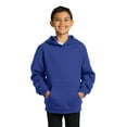 thumbnail image 1 of Sport-Tek YST254 Youth Pullover Hooded Sweatshirt, True Royal, S, 1 of 2