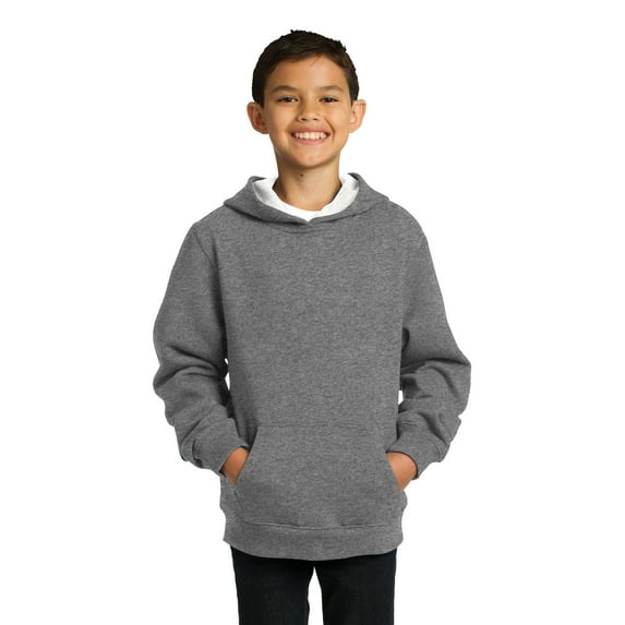 Sport-Tek YST254 Youth Pullover Hooded Sweatshirt, Boys Hoodies and Sweatshirts