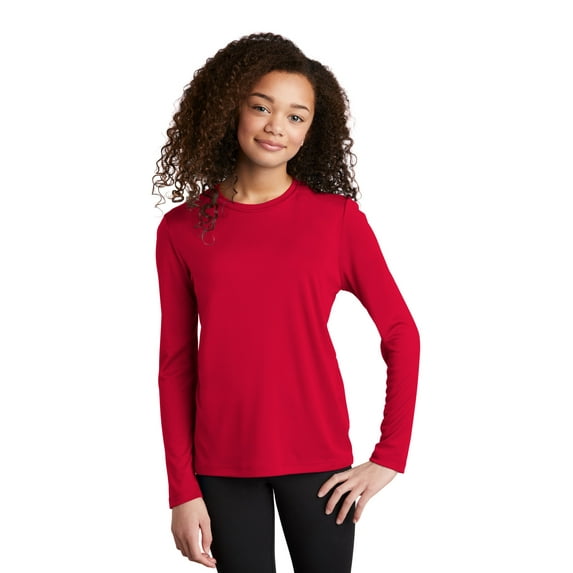 Sport-Tek YST420LS Youth Posi-UV Pro Long Sleeve Tee