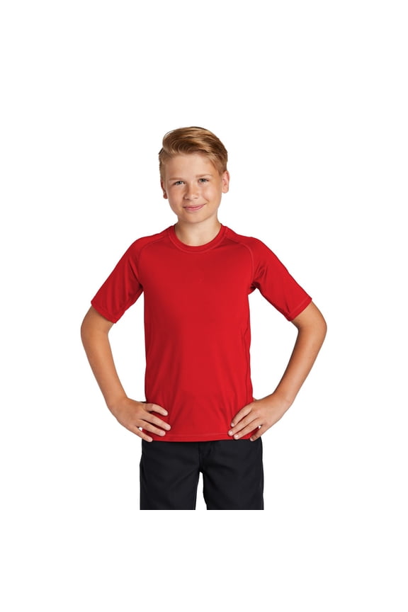 YST470 Youth Rashguard Tee, Rash Guards