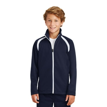 Sport-Tek YST90 Youth Tricot Track Jacket, Boys Coats and Jackets