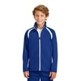 thumbnail image 1 of Sport-Tek YST90 Youth Tricot Track Jacket, Girls Coats and Jackets, 1 of 1