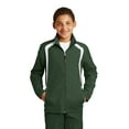 thumbnail image 1 of Sport-Tek Youth Athletic Lightweight Raglan Jacket, 1 of 6