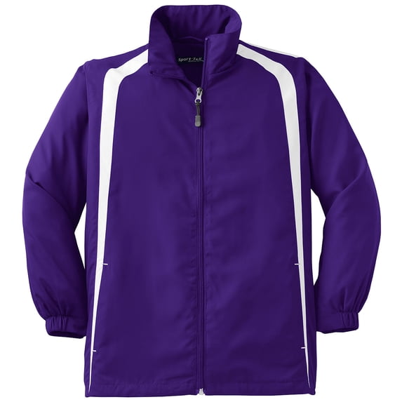 Sport-Tek Youth Athletic Lightweight Raglan Jacket