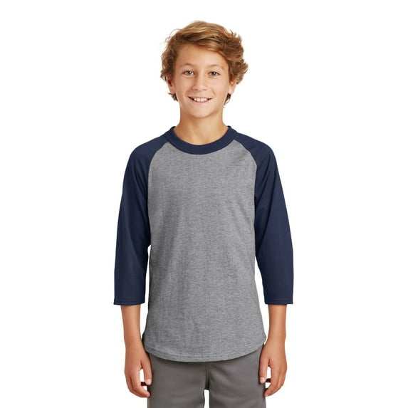 Sport-Tek Youth Colorblock Raglan Jersey